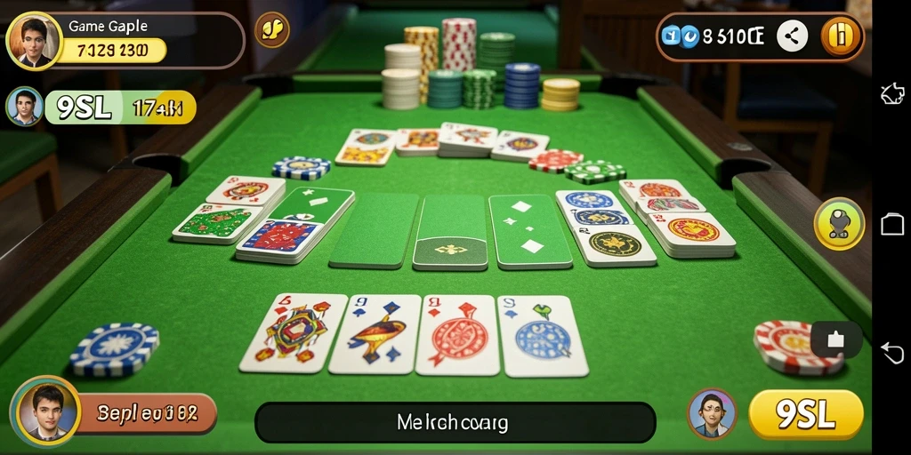 Gameplay seru dan interaktif dari game Gaple 9SL.