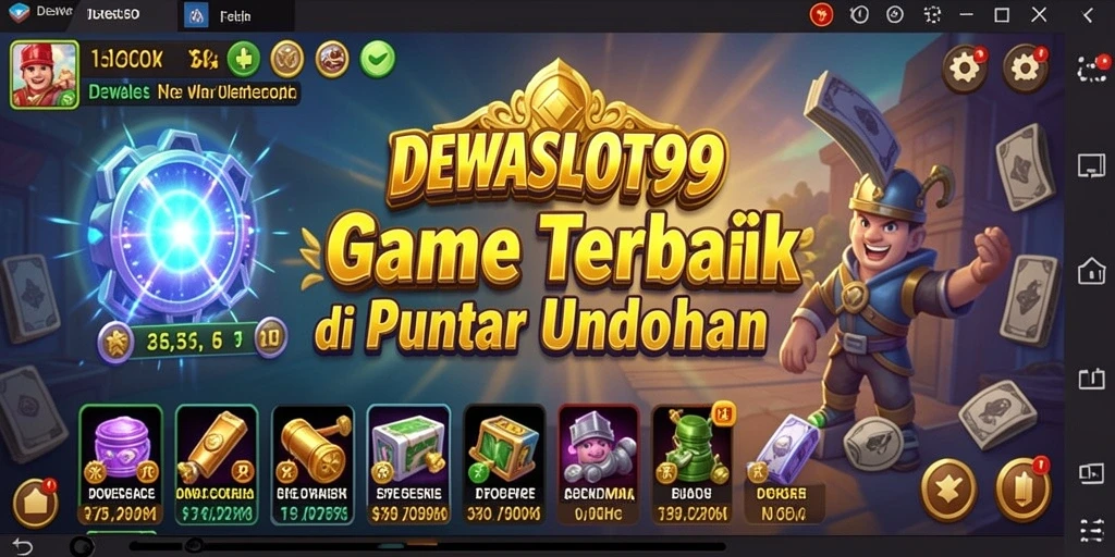 Tampilan gameplay DEWASLOT99 yang menarik dan menawan.