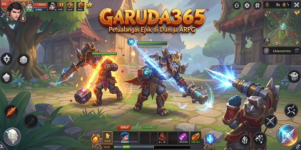 Gameplay seru dalam dunia fantasi ARPG yang mendebarkan.