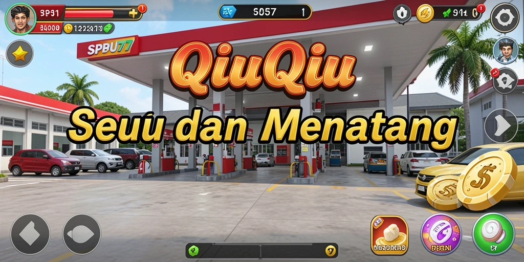 Tampilan gameplay menegangkan dan seru di SPBU77.