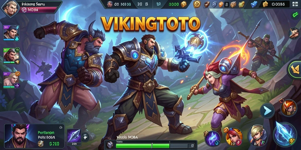 Tampilan dinamis dari pertandingan seru VIKINGTOTO.