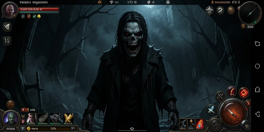 Screenshot gameplay menakutkan dari VT38.